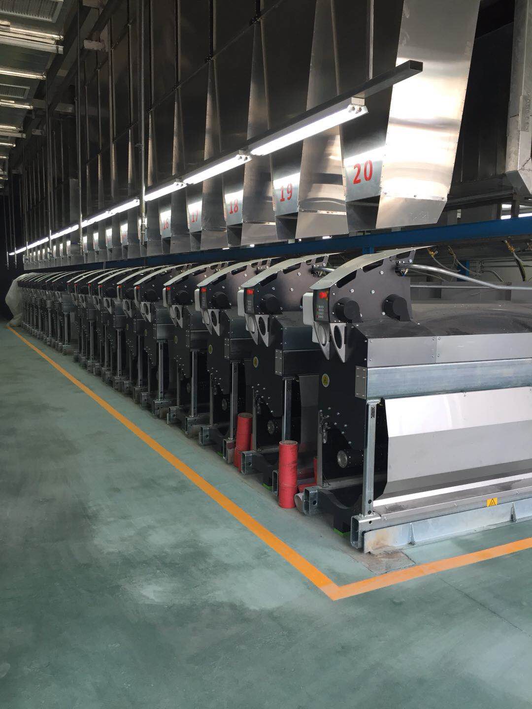 纺丝、卷绕设备拆迁