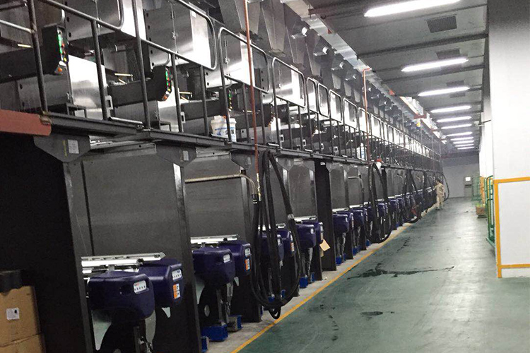 纺丝卷绕设备安装